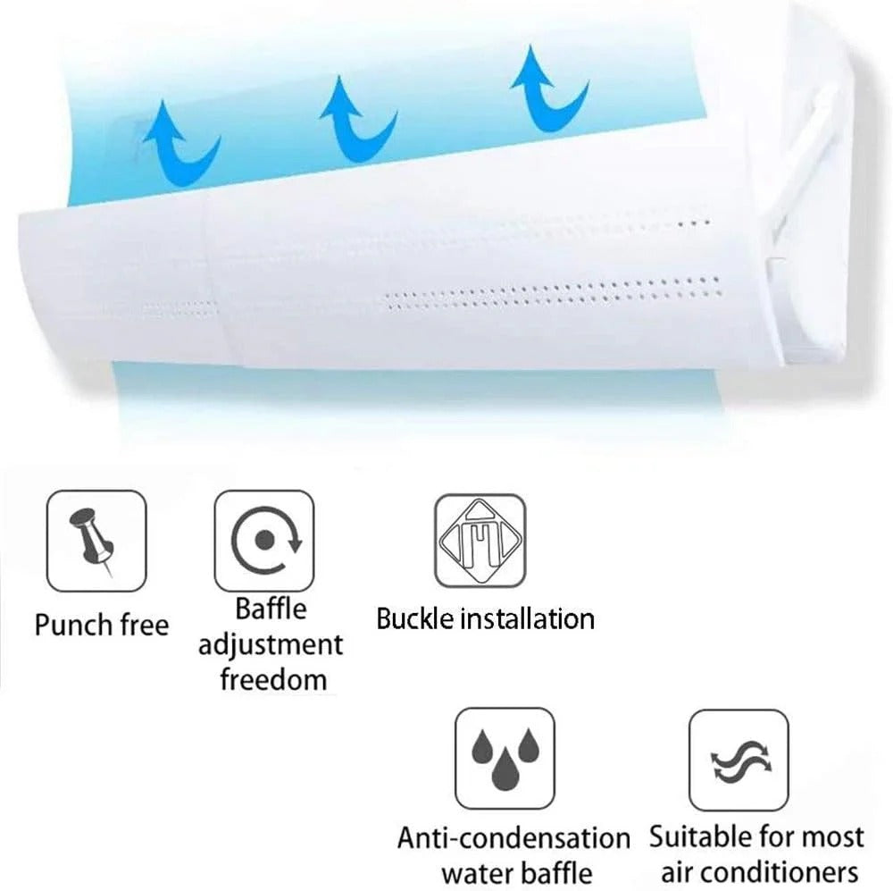Adjustable Air Conditioner Shield